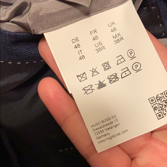 Hugo Boss Men Blazer/suit Guabello super 130 38R - Picture 7 of 8